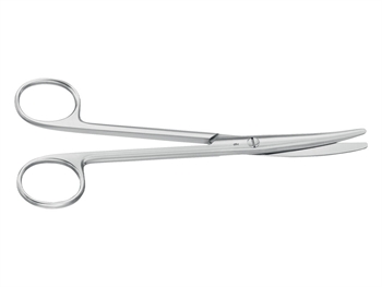 AESCULAP MAYO DISSECTING SCISSORS - curved - blunt/blunt - 16.5 cm - BC587R