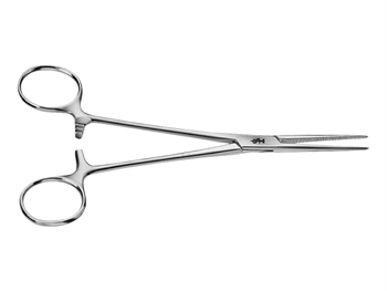 AESCULAP CRILE HEMOSTATIC FORCEPS - straight - blunt - 16 cm - BH166R