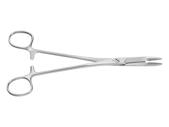 AESCULAP HEGAR-OLSEN NEEDLE HOLDER - straight - 18.5 cm - BM291R