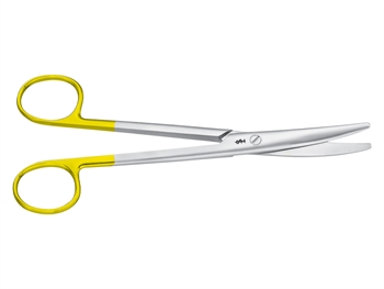 AESCULAP MAYO TC DUROTIP THIN SCISSORS - curved - blunt/blunt - 17 cm - BC243R