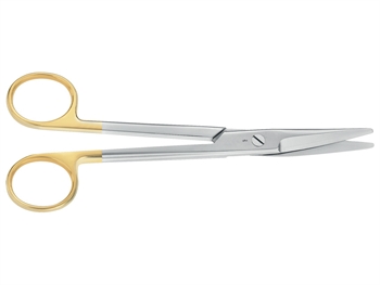 AESCULAP MAYO TC DUROTIP SCISSORS - curved - blunt/blunt - 17 cm - BC253R