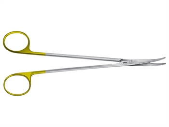 AESCULAP METZENBAUM TC DUROTIP THIN SCISSORS - curved - blunt/blunt - 18 cm - BC271R