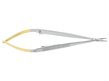 AESCULAP CASTROVIEJO TC DUROGRIP NEEDLE HOLDER - straight - 0.2/14.5 cm - BM002R