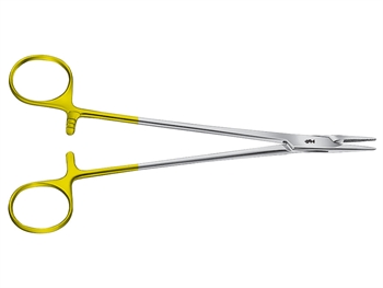 AESCULAP HEGAR-MAYO TC DUROGRIP NEEDLE HOLDER - straight - 15 cm - BM065R