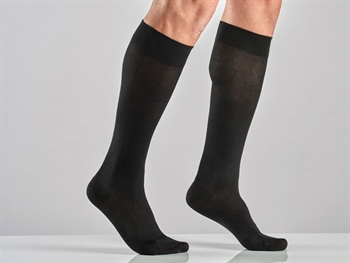 UNISEX COTTON SOCKS - M - strong compression - black