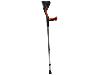 ADVANCE CRUTCHES - red/black