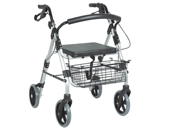 SILVER ROLLATOR - foldable