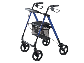 LIGHTWEIGHT ROLLATOR - foldable - blue