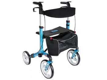 PRINCE ROLLATOR - foldable - light blue