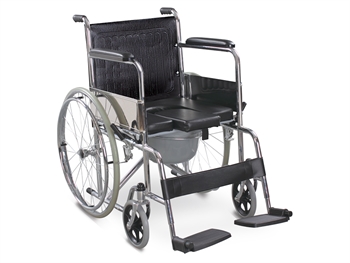 COMMODE WHEELCHAIR - foldable