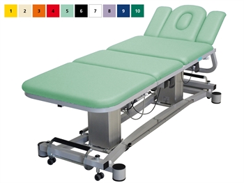 4-SECTIONS HEIGHT ADJUST. TREATMENT COUCH - any colour