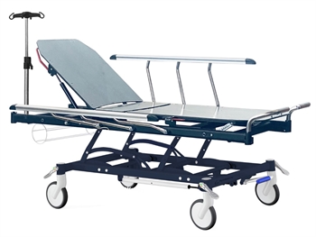 ADJUSTABLE HEIGHT PATIENT TROLLEY with TR and RTR