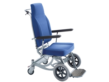 ISCHIA PATIENT TRANSFER CHAIR - blue