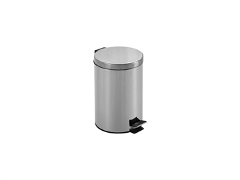 S/S AISI 410 RUBBISH BIN 8 l with pedal