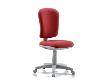 VARESE CHAIR without armrest - fabric - red