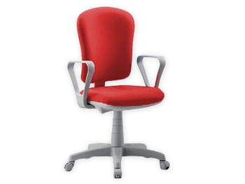 VARESE CHAIR with armrest - fabric - red