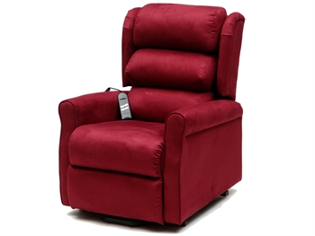 GINEVRA LIFT ARMCHAIR 2 motors - burgundy