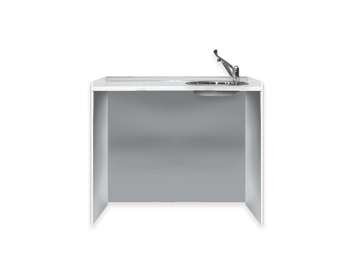 WORKTOP 106 cm - right washbasin