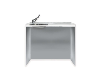 WORKTOP 106 cm - left washbasin