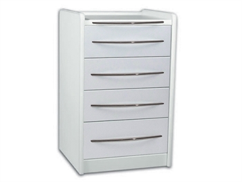 MOBILE UNIT GE416 4 drawers 49 cm - white