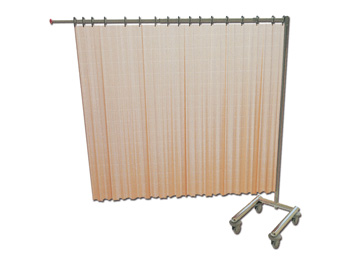 TROLLEY for 1 curtain - foldable - without curtain