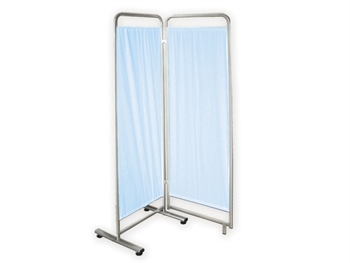 2 WINGS SCREEN - light blue TREVIRA curtain