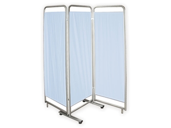 3 WINGS SCREEN - light blue TREVIRA curtain