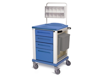 DRESSING TROLLEY - small - blue