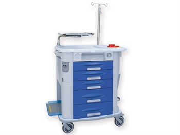 AURION EMERGENCY TROLLEY - blue