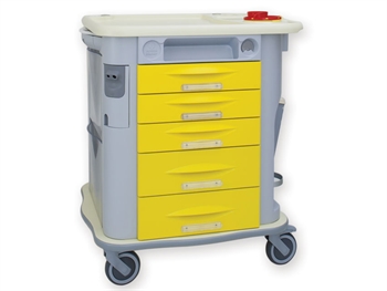 AURION AMAGNETIC TROLLEY - yellow