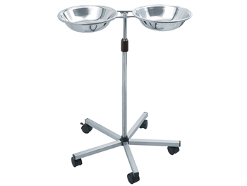 DOUBLE BOWL STAND - stainless steel AISI 202