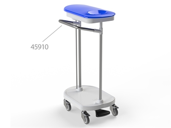 BAG HOLDER TROLLEY foot operated - 1 bag