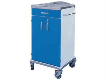 CLEAN LINEN TROLLEY 2 doors + 1 drawer - small