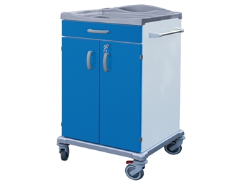 CLEAN LINEN TROLLEY 2 doors + 1 drawer - medium