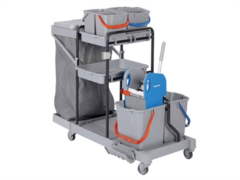 LUX PRO MULTIFUNCTION CLEANING TROLLEY
