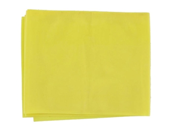 LATEX-FREE EXERCISE BAND 1.5 m x 14 cm x 0.20 mm - yellow