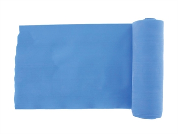 LATEX-FREE EXERCISE BAND 5.5 m x 14 cm x 0.35 mm - blue