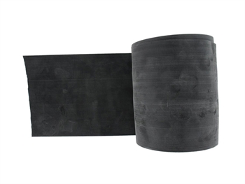 LATEX-FREE EXERCISE BAND 45 m x 14 cm x 0,40 mm - black