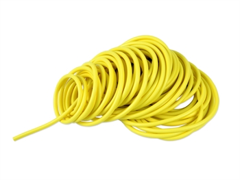 LATEX EXERCISE TUBE 25 m x 1.5 mm - X-light - yellow