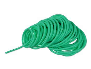 LATEX EXERCISE TUBE 25 m x 2.0 mm - light - green