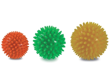 SET OF MASSAGE BALLS diam. 6/7/8 cm