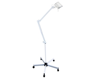 HYRIDIA 7 LEDS LIGHT with metal spring arm - trolley