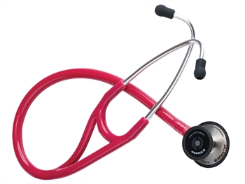 RIESTER CARDIOPHON 2.0 STAINLESS STEEL STETHOSCOPE - burgundy - 4240-04
