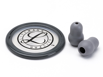 LITTMANN KIT 40023: DIAPHRAGM+RIM+EARTIPS for Master Classic - grey - blister