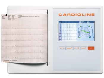 CARDIOLINE ECG200L GLASGOW - 7" colour touch screen