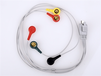 ECG LEAD WIRE - 5 electrodes button type - optional for 54300