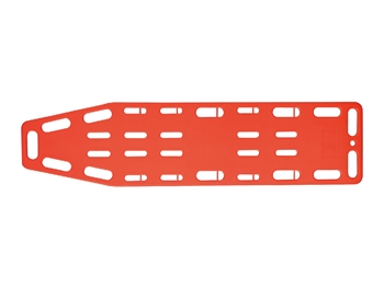 GIMA SPINAL BOARD PLUS WITH SAFETY PINS - orange