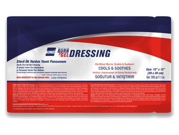 BURN DRESSING 30x30 cm - sterile