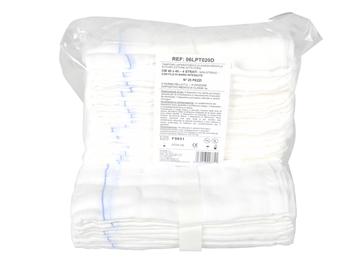 LAPARATOMIC SPONGE GAUZE 40x40 cm 4 plies